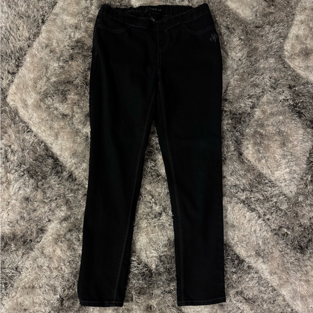 Black low rise Southpole skinny jeans